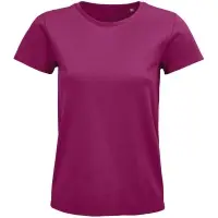 Футболка женская Pioneer Women, ярко-розовая (фуксия), размер XL
