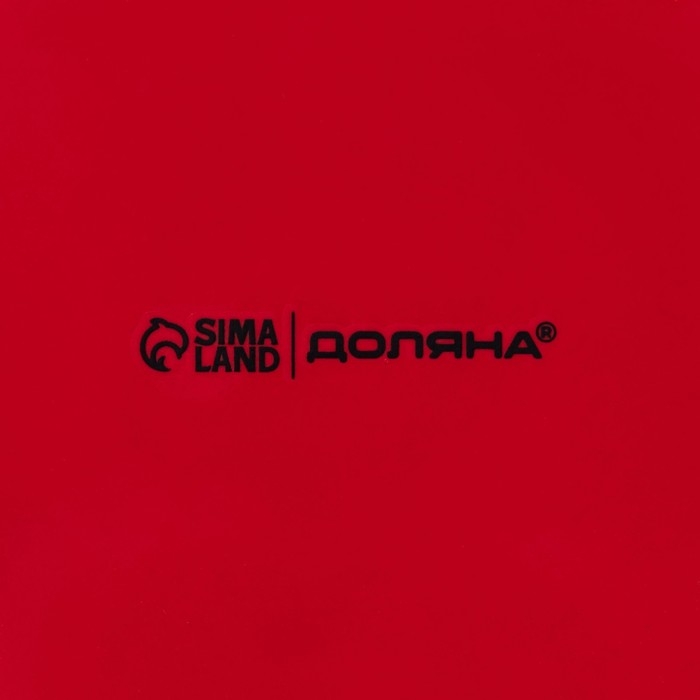 Блинница новогодняя Доляна &laquo;Парк аттракционов&raquo;, d=23 см, керамика, цвет белый