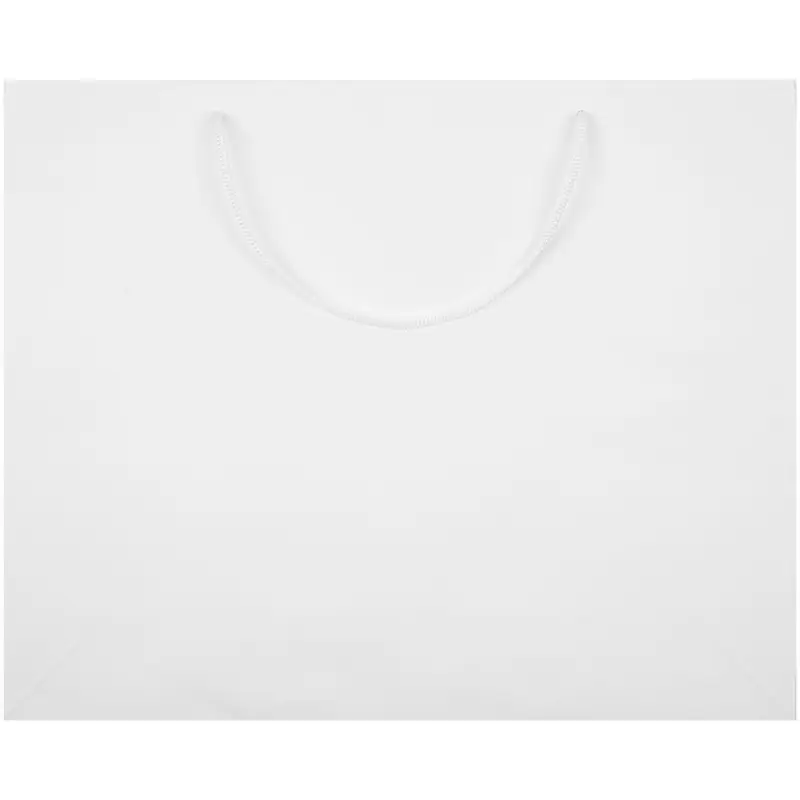 Пакет бумажный Plat L, белый