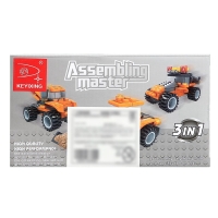 Конструктор &laquo;Стройтехника&raquo;, 3 варианта сборки, 57 деталей