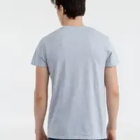 Футболка мужская приталенная Regent Fit голубой меланж, размер S Футболка мужская приталенная Regent Fit голубой меланж, размер S