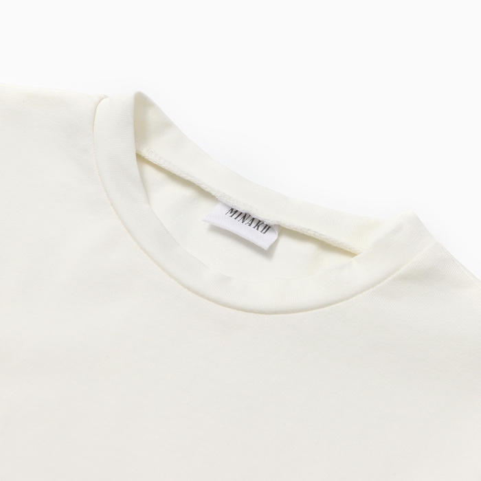 Комплект для девочки (футболка и велосипедки) MINAKU, цвет розовый, рост 104 см Комплект для девочки (футболка и велосипедки) MINAKU, цвет розовый, рост 104 см