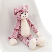 Мягкая игрушка «Кот», 50 см, цвет вишнёвый Мягкая игрушка «Кот», 50 см, цвет вишнёвый