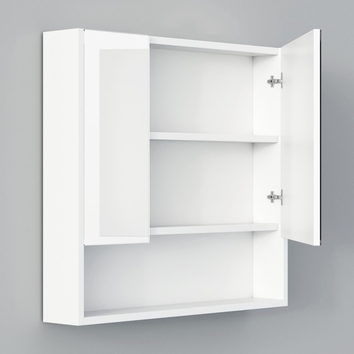 Шкаф-зеркало Spectrum 70, 70 х 65 х 12 см, с доводчиком Шкаф-зеркало Spectrum 70, 70 х 65 х 12 см, с доводчиком