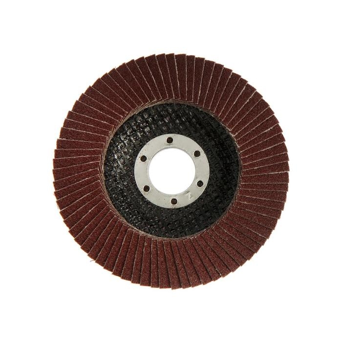 Круг лепестковый торцевой конический ЛОМ, 115 х 22 мм, Р100 Круг лепестковый торцевой конический ЛОМ, 115 х 22 мм, Р100