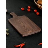 Набор разделочных досок на подставке Wild Kitchen, 37.5&times;17.5&times;2 см и 32&times;15 см, бук темный