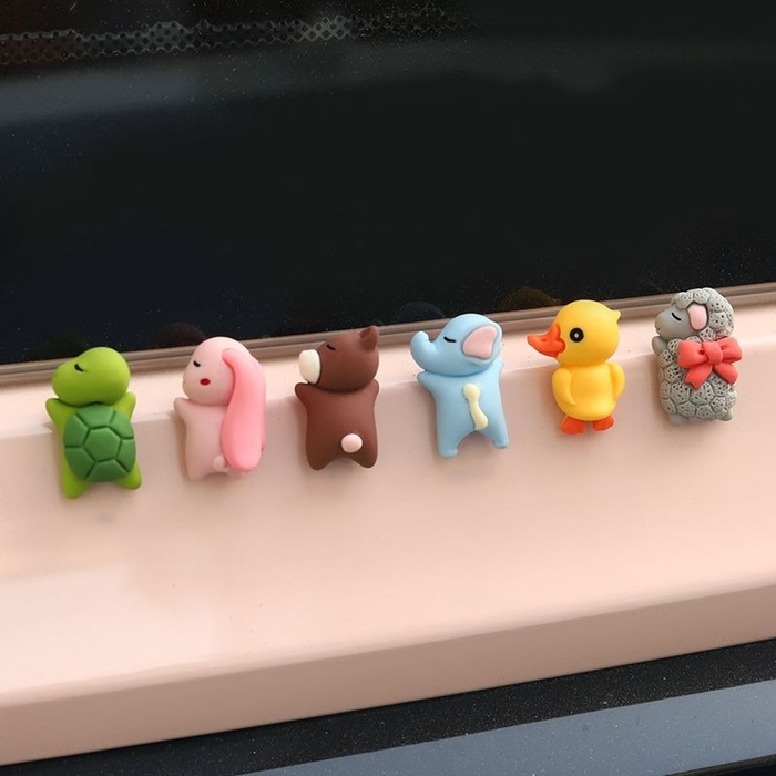 Игрушка на панель авто, самоклеящаяся, набор 6 шт Игрушка на панель авто, самоклеящаяся, набор 6 шт