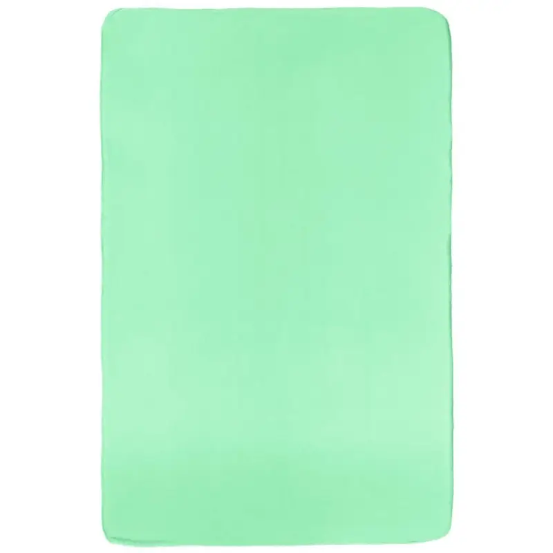 Флисовый плед Warm&Peace, светло-зеленый