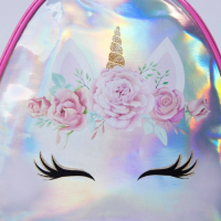 Рюкзак детский для девочки &laquo;Единорог&raquo;, отдел на молнии, цвет розовый