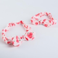 Повязка на голову для мамы и дочки &laquo;Набор для фотосессии: ягодки&raquo;, 2 шт., цв. розовый, M&B