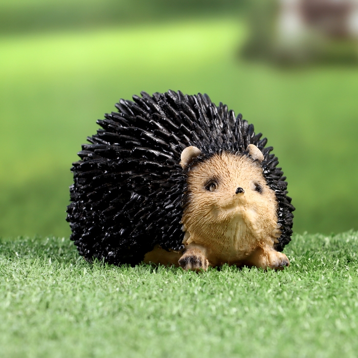 Садовая фигура Садовая фигура "Ежик толстун" 15х10х8см