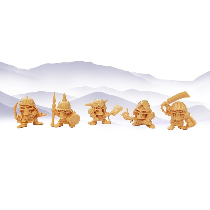 Раскопки &laquo;Воинов-скелетов&raquo;, 7 фигурок