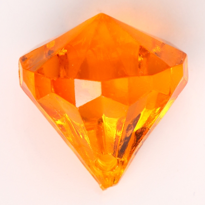 Кристаллы пластиковые декоративные, набор 25 шт., размер 1 шт. &mdash; 3 &times; 2,2 см, цвет МИКС