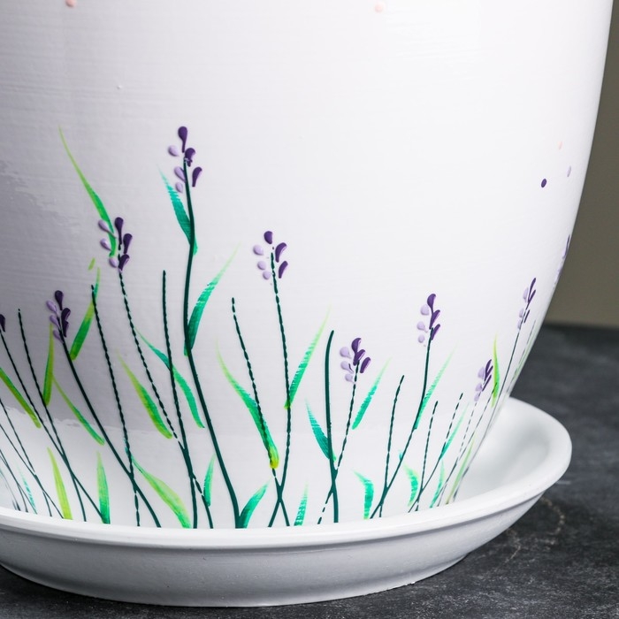 Горшок цветочный Лаванда 5 л