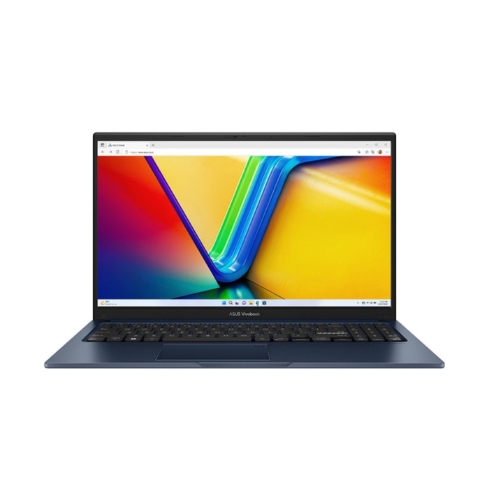 Ноутбук ASUS VivoBook X1504ZA-BQ067, 15.6 Ноутбук ASUS VivoBook X1504ZA-BQ067, 15.6",i3-1215U, 8 Гб, SSD 256 Гб,UHD,DOS, темно-синий