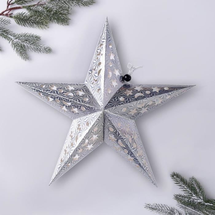 Звезда интерьерная с гирляндой новогодняя «Новый год: Космическое небо», 45 × 45 см. Звезда интерьерная с гирляндой новогодняя «Новый год: Космическое небо», 45 × 45 см.