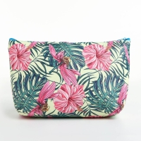 Косметичка на молнии, цвет жёлтый/зелёный Косметичка на молнии, цвет жёлтый/зелёный