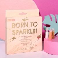 Набор мелких блёсток для декора ногтей Born to sparkle, 12 цветов Набор мелких блёсток для декора ногтей Born to sparkle, 12 цветов