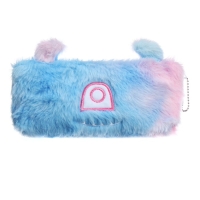 Пенал школьный меховой на молнии Calligrata "Монстрики", микс Пенал школьный меховой на молнии Calligrata "Монстрики", микс