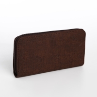 Кошелёк женский на молнии, цвет коричневый Кошелёк женский на молнии, цвет коричневый