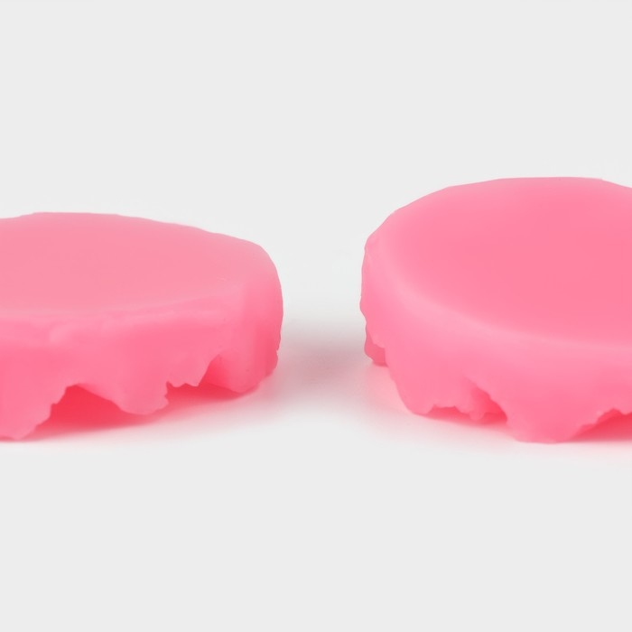 Набор молдов &laquo;Лепесточки&raquo;, силикон, 3 пары, цвет МИКС