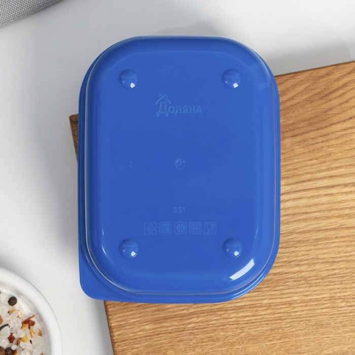 Ланч-бокс прямоугольный &laquo;Красота в деталях&raquo;, 500 мл