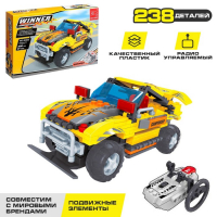 Конструктор на радиоуправлении &laquo;Гонка&raquo;, 238 деталей