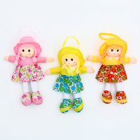 Мягкая кукла &laquo;Маша&raquo;, платье в цветочек, цвета МИКС