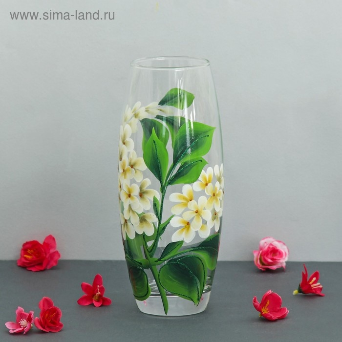 Ваза "Черёмуха" овал 26 см