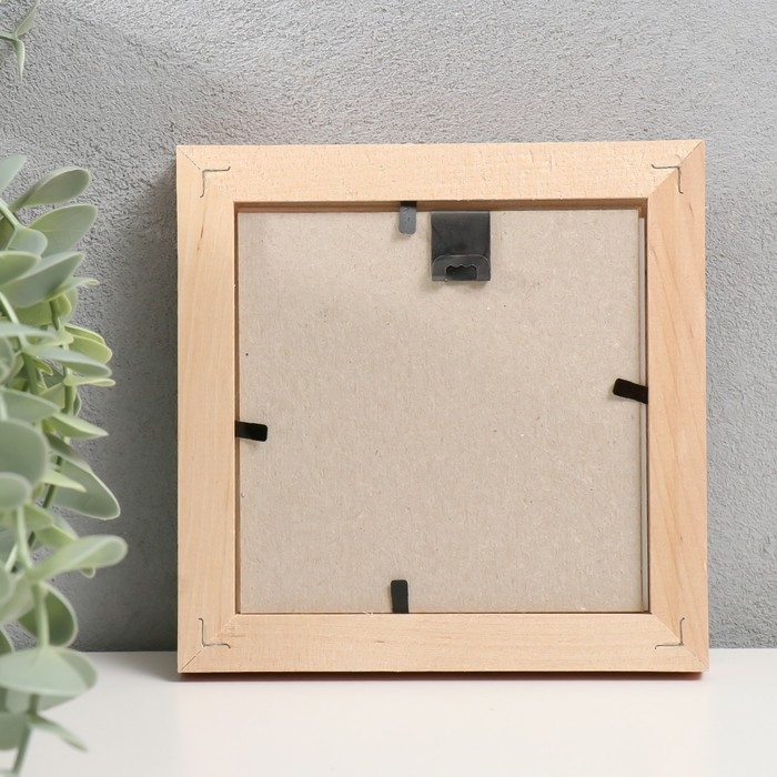 Фоторамка дерево "Image Art" С21 10х10 см,(стекло), сосна