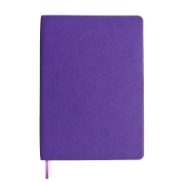 Ежедневник датированный 2024 A5 176 листов, deVENTE.Nobile, мягкая обложка из искусственной кожи, ляссе, кремовый блок 70 г/м2, фиолетовый