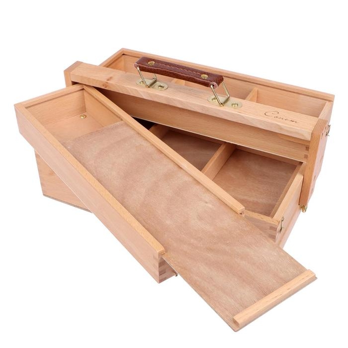 Ящик художника, 360 х 235 х 15 мм, ЗХК Ящик художника, 360 х 235 х 15 мм, ЗХК "Сонет", бук, 1601271-3