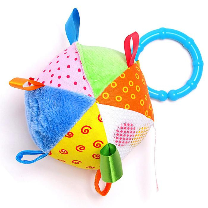 Мячик развивающий с петельками Мячик развивающий с петельками