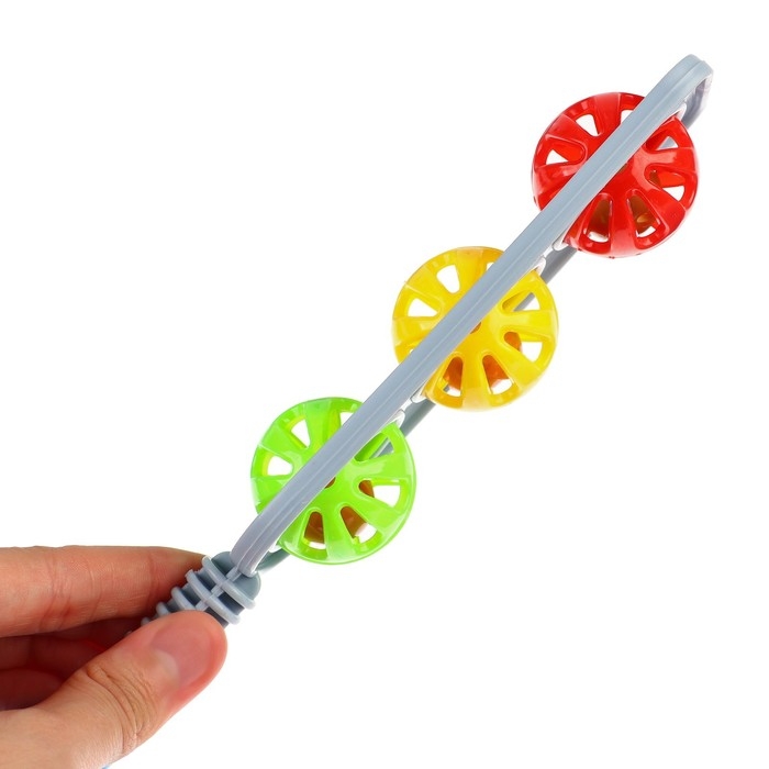 Погремушка &laquo;Светофор&raquo;, цвет МИКС, Крошка Я