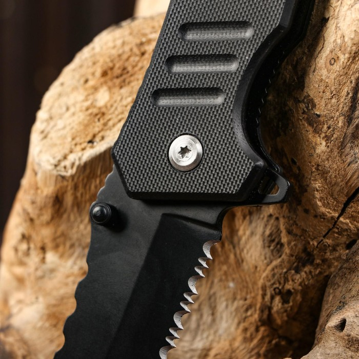 Нож складной Нож складной "Лидер" 20см, клинок 84мм/3мм, со стропорезом