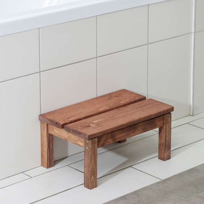 Ступенька для ванной, 39&times;27&times;19 см, с покрытием