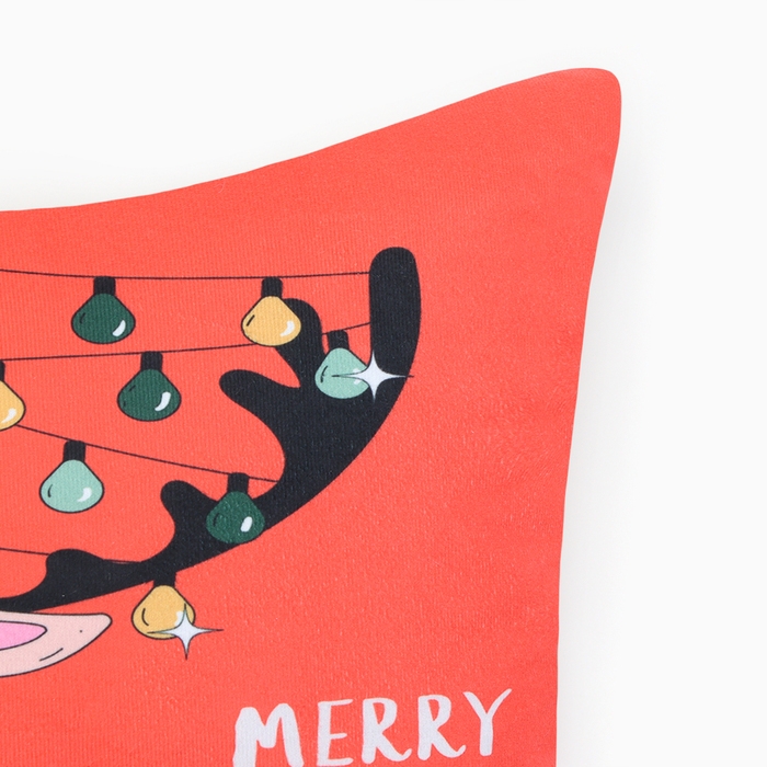 Новый год. Чехол на подушку Этель Новый год. Чехол на подушку Этель "Гирлянда" 40х40см,100% п/э