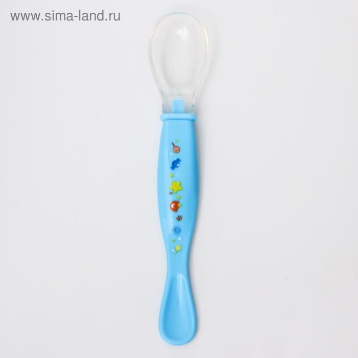 Ложка силиконовая детская &laquo;Мишка Принц&raquo;