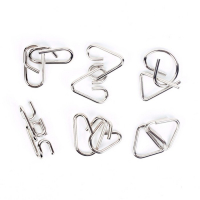 Головоломка металлическая «Загадки Атлантиды», набор 6 шт. Головоломка металлическая «Загадки Атлантиды», набор 6 шт.