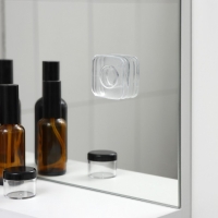 Держатель-стоппер универсальный для дома, 4,6&times;1 см, прозрачный