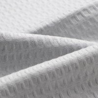 Набор кух.полотенец "Доляна" сер,зел, беж 35х60см-3шт., 100% хл, крупная вафля, 220 гр/м2