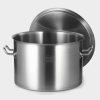 Кастрюля из нержавеющей стали Hanna Knövell, 25 л, d=36 см, h=24 см, толщина 0,8мм, дно ТРС, толщина дна 4,4 мм, 201 сталь, металлическая крышка, индукция Кастрюля из нержавеющей стали Hanna Knövell, 25 л, d=36 см, h=24 см, толщина 0,8мм, дно ТРС, толщина дна 4,4 мм, 201 сталь, металлическая крышка, индукция