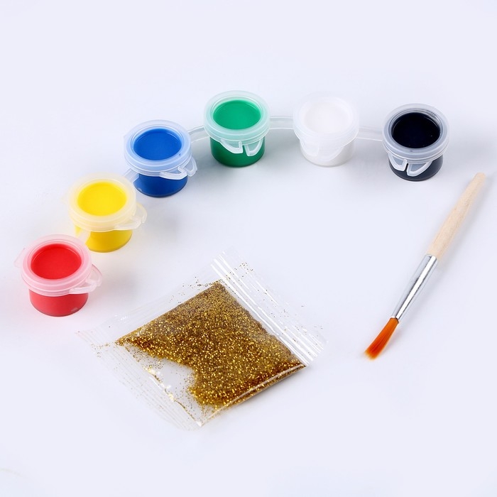 Кружка под раскраску на новый год &laquo;Дракончик&raquo;, с мягкой игрушкой, 300 мл