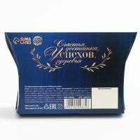 Новый год! Чай чёрный, со вкусом: имбирный пряник &laquo;Сине-золотые листья&raquo;, 20 г