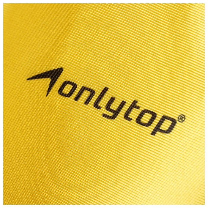 Манишка футбольная на резинке ONLYTOP, р. 50-56, цвет жёлтый
