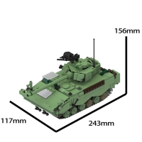 Конструктор Армия &laquo;Т99А&raquo;, 868 деталей