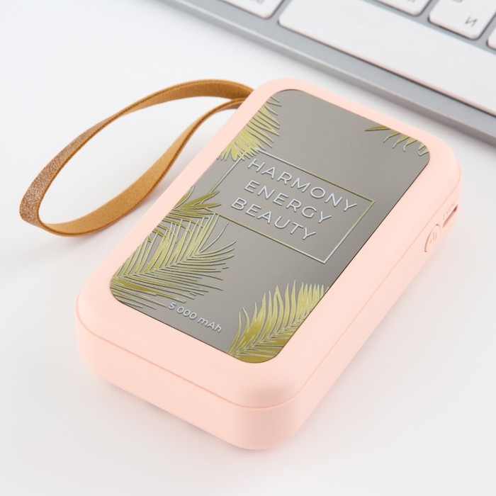 Зарядное устройство &laquo;Harmony&raquo;, 5000мА, мод. PB-02, 10,4 х 6,4 см