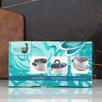 Кастрюля «Ирида», 2.9 л, d=18 см, капсульное дно, индукция Кастрюля «Ирида», 2.9 л, d=18 см, капсульное дно, индукция