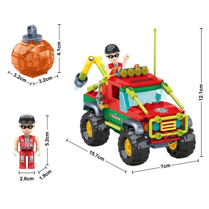 Конструктор &laquo;Кладоискатели. Исследователи&raquo;, 207 деталей