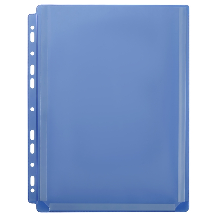 Файл-вкладыш А4, 180 мкм, Calligrata TOP, ПВХ, с расширением, матовый, вертикальный, 5 штук, синий Файл-вкладыш А4, 180 мкм, Calligrata TOP, ПВХ, с расширением, матовый, вертикальный, 5 штук, синий